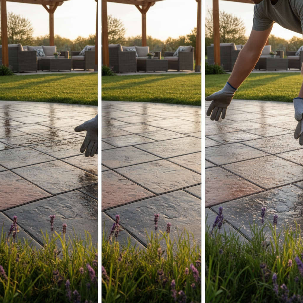 Comment choisir la finition d’un béton imprimé extérieur?