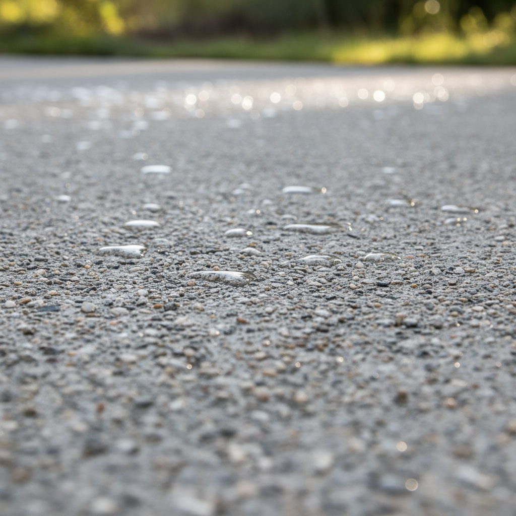 Est-ce que le béton désactivé est antidérapant?