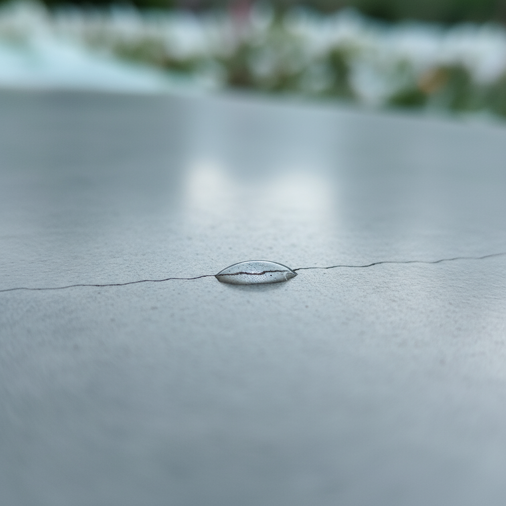 Le béton lissé est-il fragile?