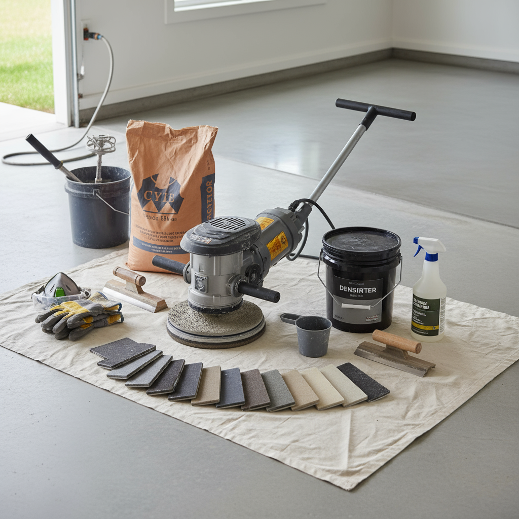 Quels outils pour réaliser un béton ciré maison?