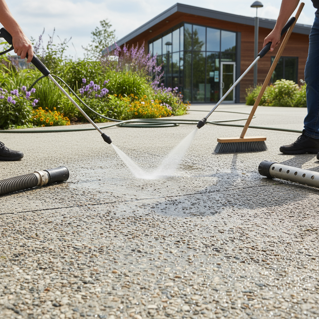 Quels types d’entretien pour le béton drainant?