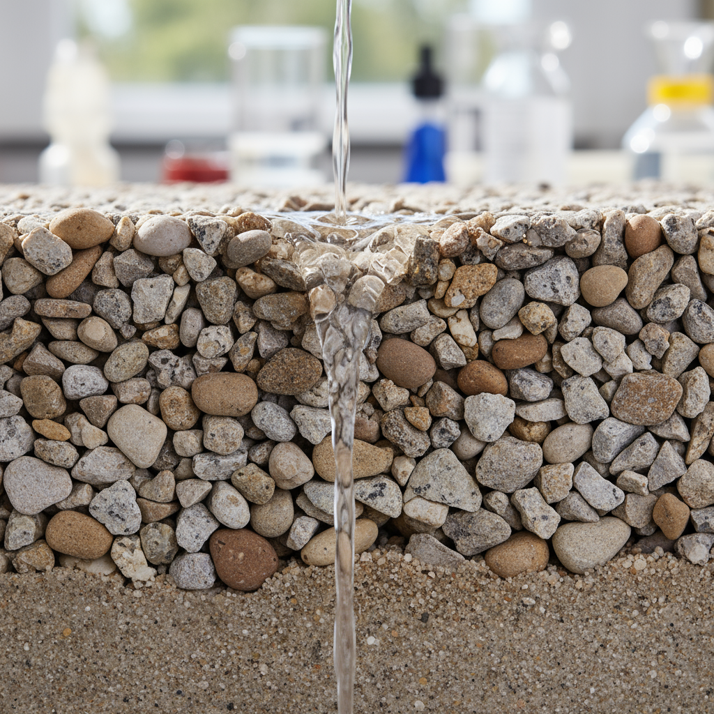 Quels granulats utiliser pour un béton drainant performant?